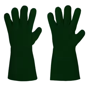 Gants de sécurité en cuir de vachette renforcé certifiés CE, résistants aux hautes températures, pour la soudure, protection contre l'abrasion - Product Image 5