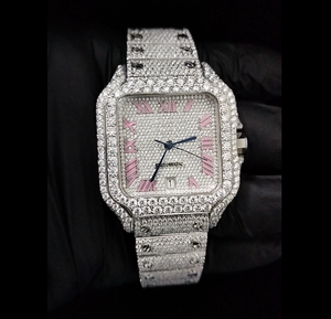 Best Quality Diamond <b>Watch</b> for Couples with Matching Design and Elegant Dial for Anniversary Collection Available At Best Price - Product Image 1