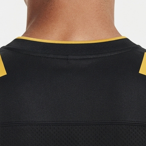 เสื้อเจอร์ซีย์อเมริกันฟุตบอลแขนสั้นคอวีสำหรับผู้ชาย ผลิตโดยผู้ผลิตเสื้อทีมอเมริกันฟุตบอล สามารถสั่งทำชื่อทีม หมายเลข และโลโก้ได้ - Product Image 4
