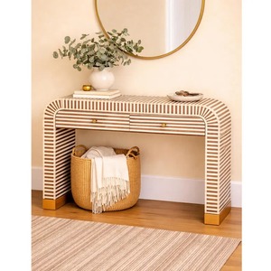 Table basse en résine de qualité supérieure avec un design moderne, écologique et durable, meubles de salon - Product Image 5