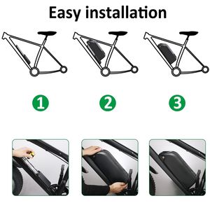 Batteria Hailong EBike a 5 pin 36V 48V 10Ah 15Ah 20Ah per Bici Elettrica da Montagna, Pacco Batterie 18650 per Bafang 1500W 1000W 750W - Product Image 6