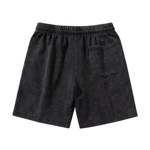 Conjunto de Camiseta de Verano para Hombre, Informal, de Calle, de Tela de Rizo, Estampada, de Poliéster y Algodón, Transpirable, de Secado Rápido, con Logotipo Personalizado en Color - Product Image 4
