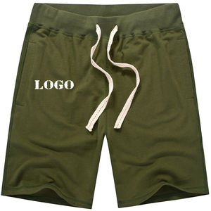 Shorts en tricot unisexe tendance de haute qualité, taille élastique, décontractés pour l'été, plage, design de logo personnalisé, anti-UV, respirants, séchage rapide, résistants à l'eau - Product Image 1