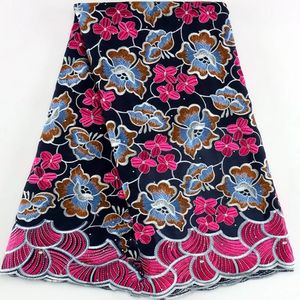 Tela de Encaje Suizo de Lujo con Bordado Africano, Material para Vestido de Novia, Textil Bordado Floral Premium - Product Image 6