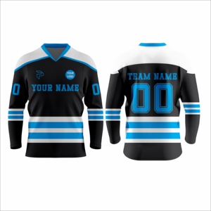 Premium Team Ice Hockey Jersey Moisture Wicking Sportswear Custom Hockey Apparel Supplier - Product Image 4
