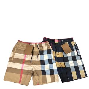 Nouveauté : Short de bain décontracté pour homme, brodé, imprimé rayures, respirant, style hip-hop, écologique, 100 % polyester - Product Image 1