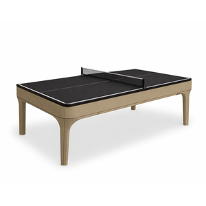 Mesa de Billar Convertible 3 en 1 Negroni con Tablero de Pizarra y Tapa de Comedor, Superventas, Tapizada en Cuero, con Mesa de Comedor y Billar Convertibles - Product Image 5