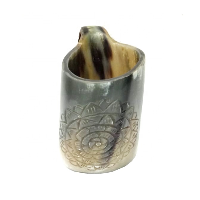 Кружка из натурального рога, кружка для напитков с гравировкой из пищевого класса, кружка для напитков из быстрого рога для эля и пива, средневековая кружка для напитков викингов, оптовая продажа