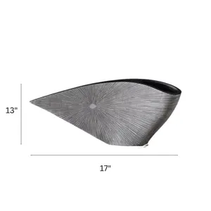 Vase à fleurs en métal de luxe artistique pour la décoration du salon, qualité export, pour les intérieurs de la maison - Product Image 2