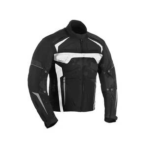 Vêtements de sport de course personnalisés, veste en textile Cordura pour moto avec logo, protection corporelle imperméable pour motard avec armure CE, coupe-vent - Product Image 4