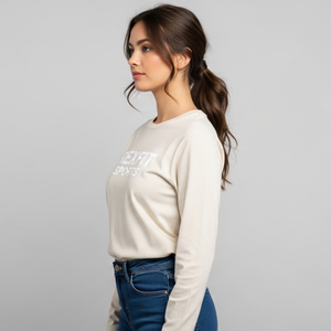 Chemises vintage pour femmes à logo personnalisé multicolores, nouvelle arrivée, vêtements décontractés, t-shirts à manches longues pour femmes, personnalisables - Product Image 3
