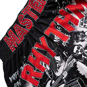Pantalones Cortos de Muay Thai de Marca Personalizada, Estilo Tradicional, Satén, para Kickboxing, Fabricante OEM, Ropa de Entrenamiento de Gimnasio, Uniforme de Equipo Sublimado - Product Image 3