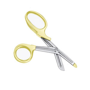 High Quality Universal Scissors <b>Angled</b> Side Serrated Blade Inside 7 Inch Stainless Steel Utility <b>Cutting</b> Scissors Medical <b>Tool</b> - Product Image 2