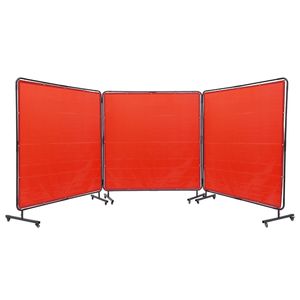 Forniture per Saldatura e Brasatura: Tende Protettive in Vinile Ignifugo a 3 Pannelli 6FT X 6FT per Protezione - Product Image 1