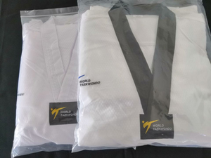 Uniforme de Taekwondo Dobok Elástico con Colores Personalizados OEM para ITF Corea, Venta al Por Mayor - Product Image 3