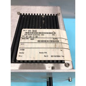 BROOKS INSTRUMENT BM40771 AIR DOOR ELECTRIC ENC - อุปกรณ์และอะไหล่เซมิคอนดักเตอร์ระดับโลกที่เชื่อถือได้ - Product Image 6