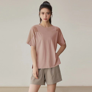 Camisetas Gráficas de Alta Calidad al por Mayor para Mujer, 100% Algodón, Camiseta Deportiva para Mujer, Camiseta Coreana Extra Grande para Mujer - Product Image 5