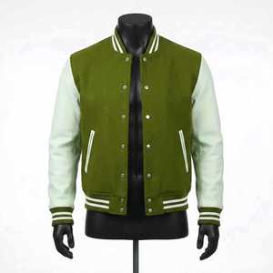 Chaqueta Varsity Transpirable Totalmente Personalizada para Hombre, Buen Fabricante, Venta Caliente, Última Tendencia, Chaquetas Varsity Impermeables de Alta Calidad - Product Image 1