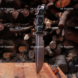 Couteau à lame fixe professionnel Walking Dead Daryl Dixon en acier au carbone, pointe clip, manche en micarta, objet de collection, personnalisable, survie - Product Image 6