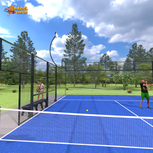 Pista de Pádel Profesional con Pilar de Vidrio, Phuoc Thinh Panoramic, Instalación Deportiva VIP para Clubes, Trato de Exportación - Product Image 2