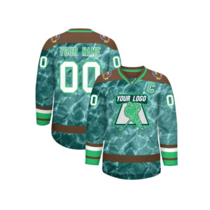 Jersey de Hockey Personalizado OEM, Jersey de Hockey Sublimado de Poliéster de Secado Rápido, Ropa Deportiva al por Mayor, Fabricante de Marca Privada - Product Image 2