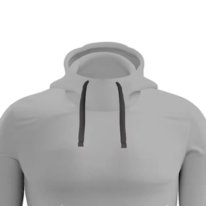 Sudadera con Capucha BASRA SPORTS para Hombre, Estampado de Hojas por Sublimación, Estilo Urbano, Invierno, Secado Rápido, Transpirable, Poliéster Suave, Larga - Product Image 2