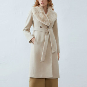 Manteau long décontracté pour femme, confortable et chaud, vêtement d'extérieur d'hiver, élégant et tendance, vente en gros, manteau long pour femme, respirant - Product Image 2