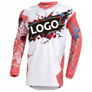 Série de maillots de cyclisme d'été pour hommes, respirants, à manches courtes, en spandex/polyester, maillots de cyclisme pour hommes et femmes, vêtements de cyclisme - Product Image 5