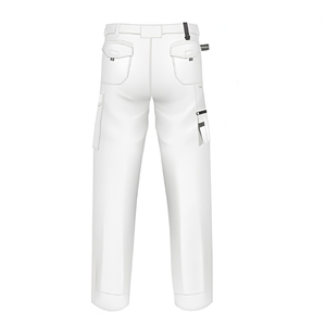Pantalones de Trabajo Tácticos, Sólidos, Talla Mediana XL, para Hombre y Mujer, Elásticos, Ajustados, Impermeables, con Rodilleras, de Lona, en Negro, Azul Marino, Gris, Marrón, Bronceado - Product Image 3
