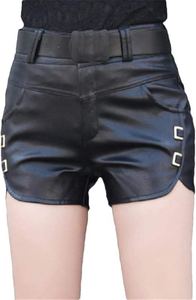 Shorts en cuir pour femmes, style discothèque, sexy, pour soirée, tendance, design personnalisé, nouveau modèle, prix abordable. - Product Image 3