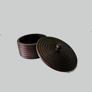 Elegant Handcrafted Wooden <b>Food</b> Warmer with Lid Heatproof Design for Soup Dish Serving and Kitchen <b>Food</b> Storage Hot Meal Use - Product Image 5