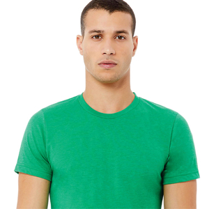 T-shirts pour hommes en coton mélangé, manches courtes, col rond, respirants, texture douce, design confortable pour un usage quotidien - Product Image 3