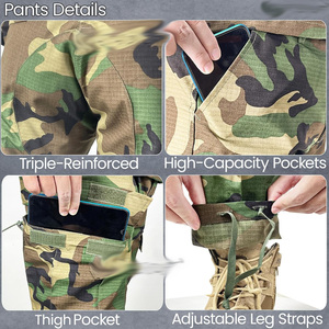 Uniforme de chasse et de randonnée camouflage haut de gamme, vêtements d'aventure en plein air respirants, fournisseur de haute qualité - Product Image 4