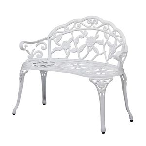 Banc de patio extérieur contemporain pour hôtel, école, entrée, parc, jardin et mobilier d'extérieur commercial et public - Product Image 1