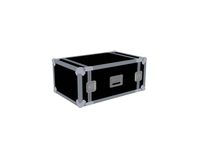 Boîtier de vol pour amplificateur 6U noir de qualité supérieure, robuste et portable, fabriqué en Inde avec des normes de qualité d'exportation