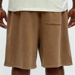 Pantalones Cortos de Diseño de Alta Calidad para Hombre, Material de Felpa Cómodo con Efecto Lavado, Corte Holgado para Verano, con Logotipo Personalizable 2026 - Product Image 6