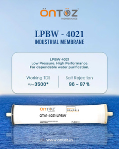 Basse pression haute performance 4040 4021 membrane RO industrielle en plastique PP Purification efficace de l'eau inverse commercial - Product Image 1