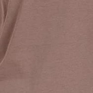 Women's Brown O-Neck Short Sleeve T-<b>Shirt</b> Regular Fit Solid Color Casual Knitted 100% Cotton Breathable All Seasons - Product Image 5