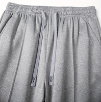 Men's Gray Long Sleeve Hoodie Pants Set Crew Neck Solid Color Casual Athletic Knitted Breathable Quick Dry Comfortable Summer