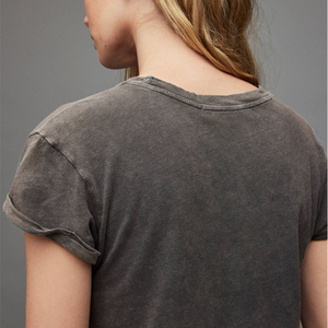 Camisetas de Mujer de Alta Calidad, Corte Regular, Personalizadas con Serigrafía, Tejidas, Transpirables, de Secado Rápido, Algodón Premium, Estilo Urbano - Product Image 4