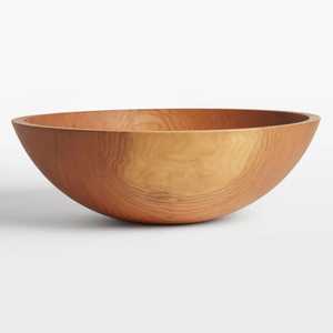 Handmade Modern Wooden Bowl Eco-Friendly Lightweight Handicraft for Food Serving <b>Camping</b> Use and Gifting - Product Image 3