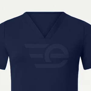 Lightweight Custom Logo Medical <b>Scrubs</b> Set 100% Cotton Hospital Workwear Professional Comfortable Uniform High Quality - Product Image 6