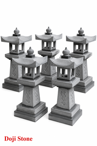 โคมไฟหินทรายญี่ปุ่น Doji Stone ขนาด 45 ซม. สำหรับตกแต่งสวนกลางแจ้ง สไตล์เซน เหมาะสำหรับบ่อน้ำและสระน้ำ - Product Image 6