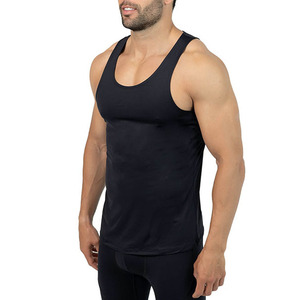 <b>Top</b> High Quality Men Tank <b>Top</b> Men Bodybuilding Casual Gym Sport Wear Fitness Vest men with Custom Logo - Product Image 4