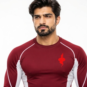 Camiseta de Compresión de Manga Larga, Ropa Deportiva, Entrenamiento, Fitness, Running, Ciclismo, Surf, Gimnasio, Rashguard para Hombre - Product Image 3