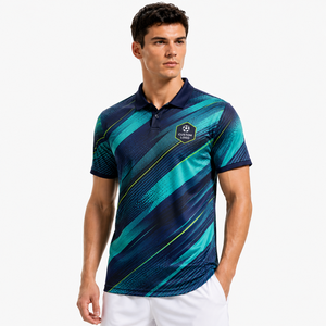 Camiseta de Fútbol Juvenil de Manga Corta y Larga, Cuello Polo, Cuello en V, Cuello Redondo, Transpirable, de Secado Rápido, que Absorbe la Humedad, Ligera - Product Image 2