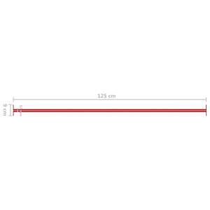 2pcs 49.2\" Steel Red Horizontal <b>Bars</b> for Turning Premium Product for Exercise and Fitness - Product Image 6