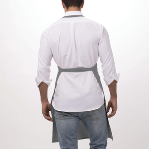 Tablier de chef professionnel pour la cuisine, taille ajustable, poche avant, vêtements de travail de cuisine, tablier de travail, vente en gros, logo personnalisé, tabliers pour restaurants - Product Image 3