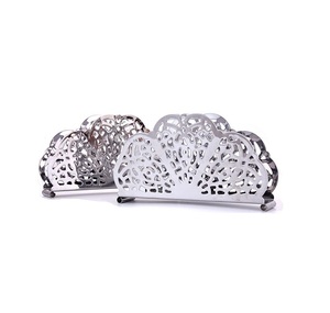 Decorative Tissue Box Metal Tissue Box Holder <b>Free</b> <b>Standing</b> Decorative Design for Home Office Kitchen Tissue Box - Product Image 4