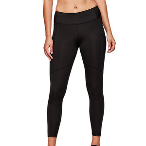 Leggings décontractés pour femmes, tricotés, taille mi-haute, élastiques, extensibles, respirants, pour le yoga, l'entraînement, la gym, vêtements de sport - Product Image 1
